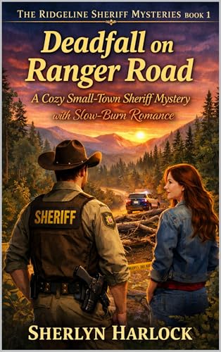 Deadfall on Ranger Road: A Cozy Small-Town Sheriff Mystery with Slow-Burn Romance (Ridgeline Sheriff Mysteries Book 1)