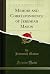 Memoir and Correspondence o...