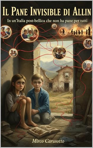 Il Pane Invisibile di Allin: In un'Italia post-bellica che non ha pane per tutti (Italian Edition)
