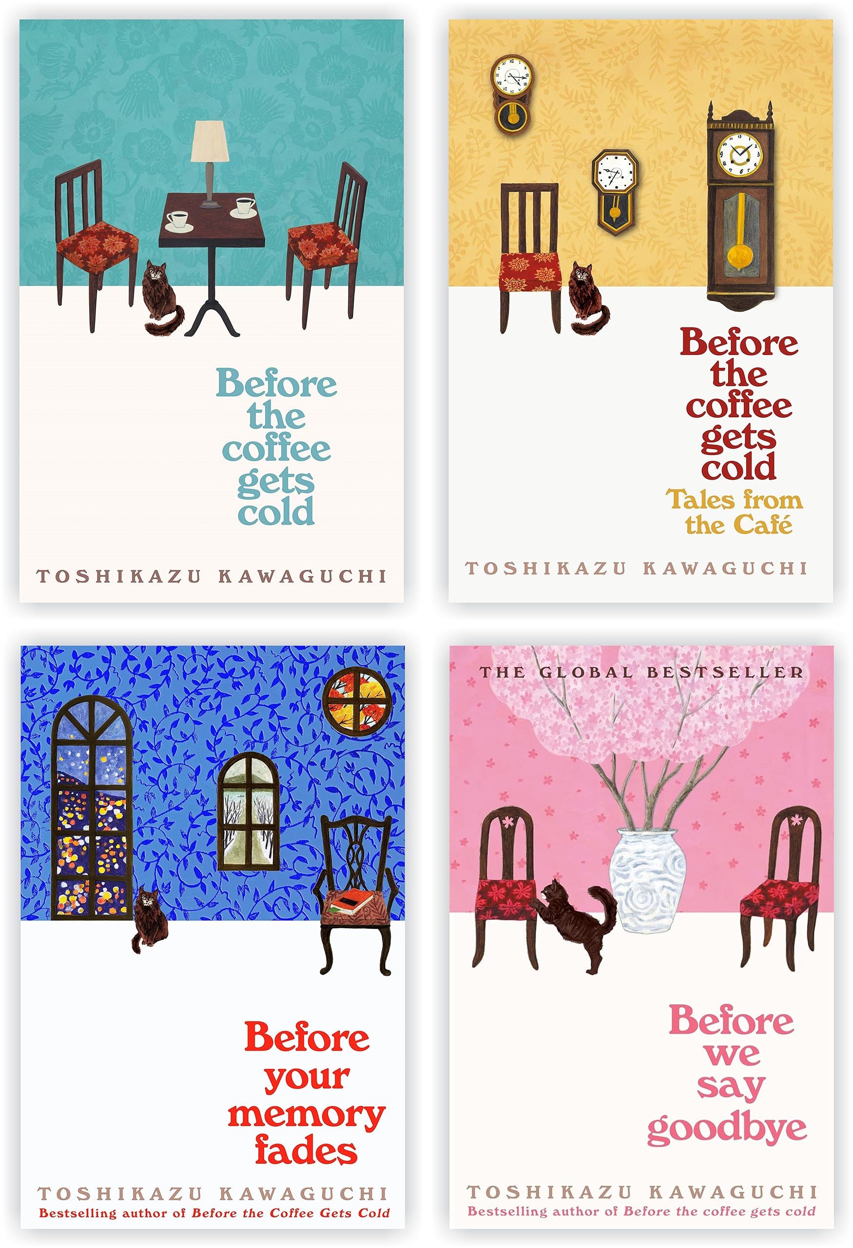 Before the Coffee Gets Cold / Tales from the Café / Before Your Memory Fades / Before We Say Goodbye (Before the Coffee Gets Cold, #1-4)