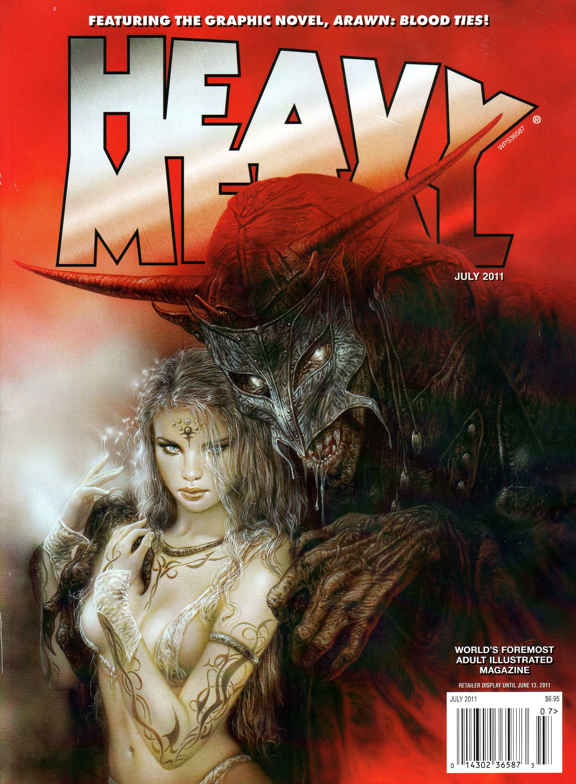 Heavy Metal, July 2011, Vol. 35 No. 4 (Heavy Metal, #253)