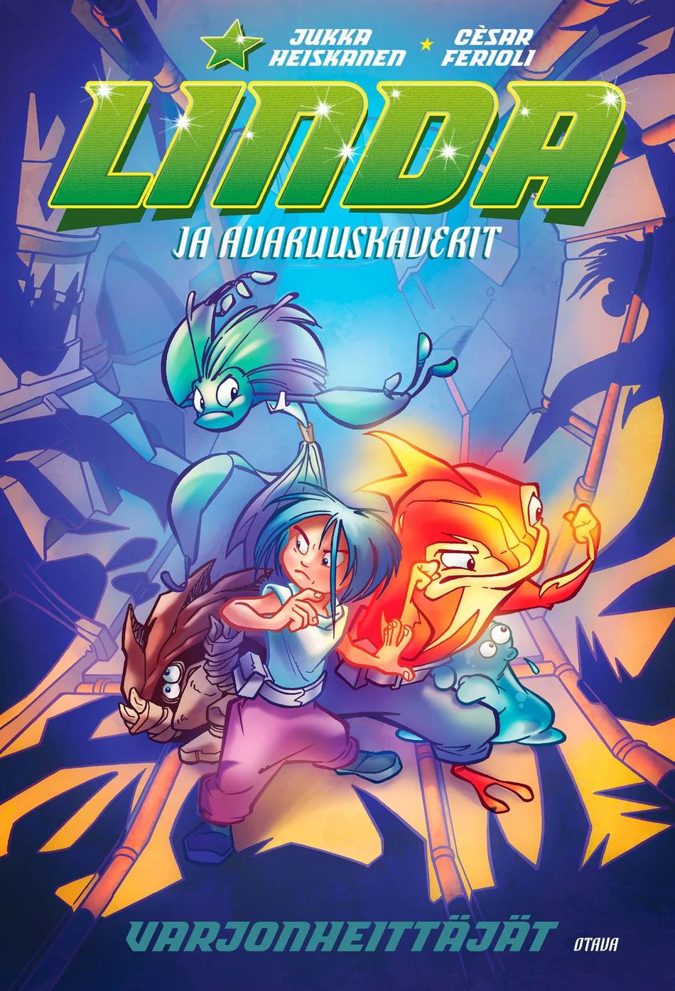 Varjonheittäjät (Hardcover)