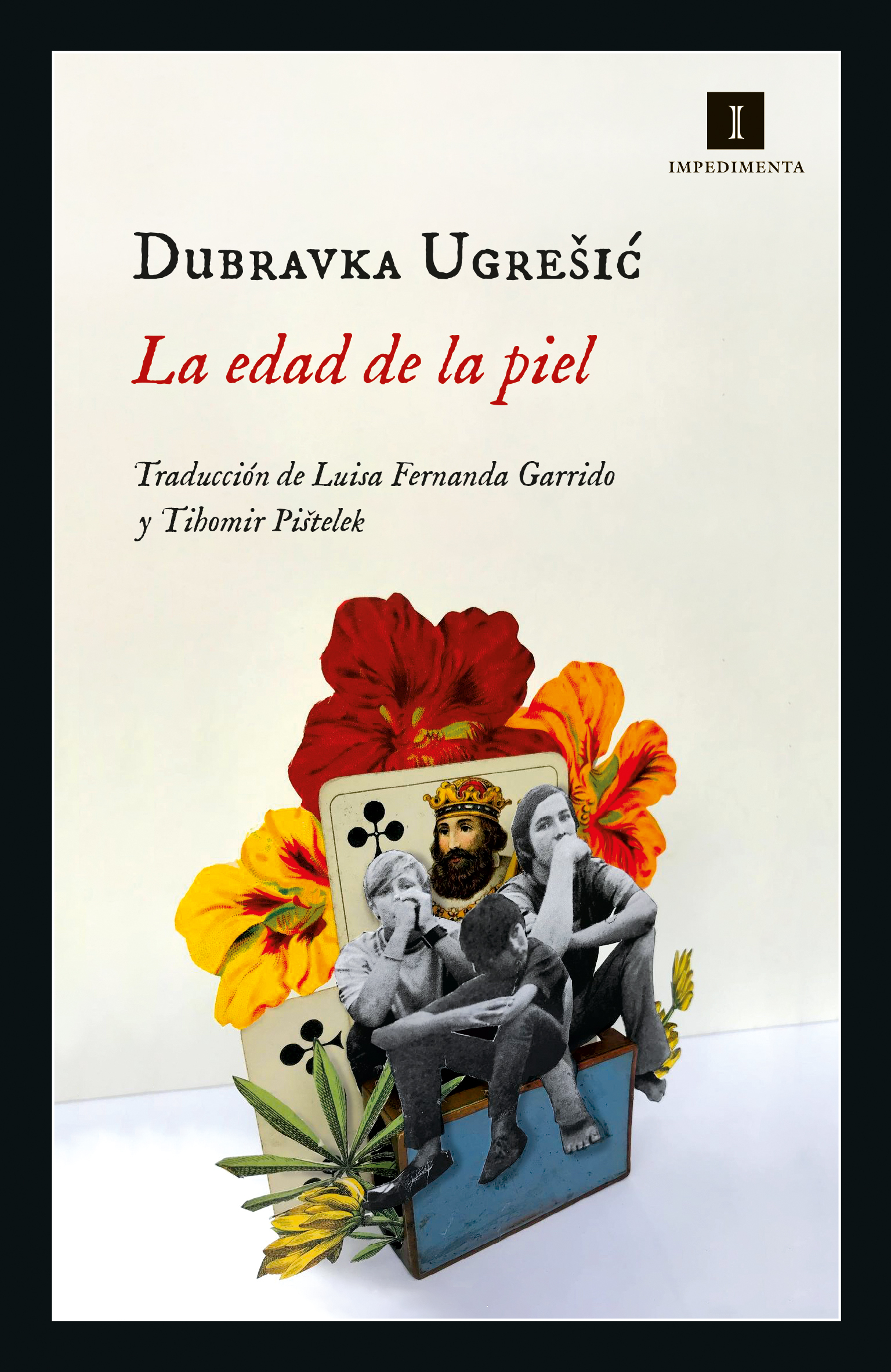Portada de La edad de la piel, de Dubravka Ugrešić