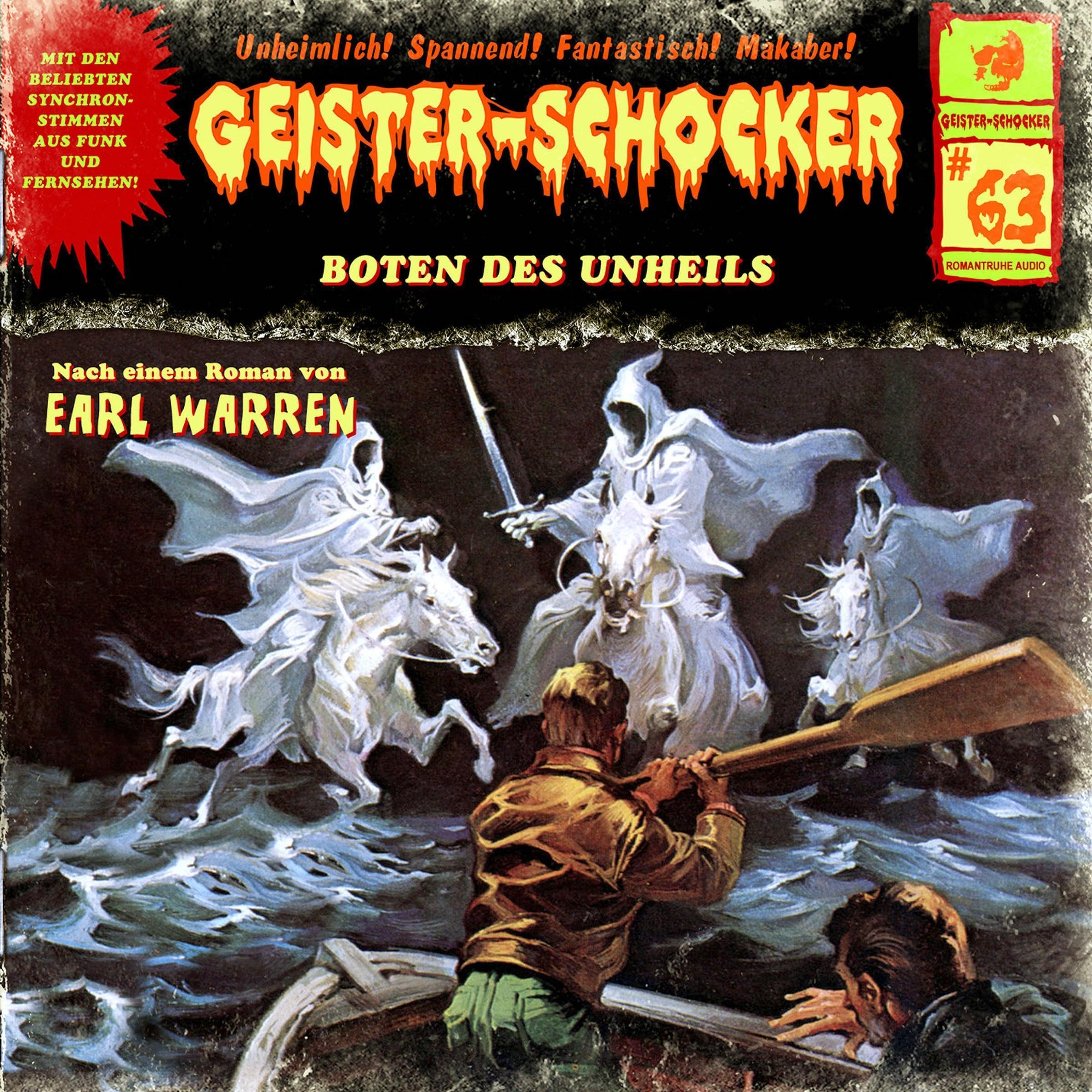Boten des Unheils: Geister-Schocker, Folge 63 (Audible Audio)