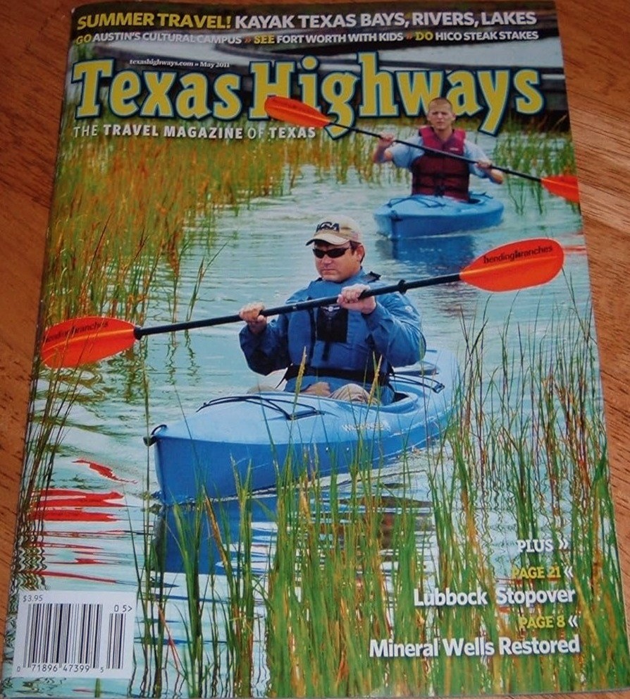 Texas Highways, Volume 58, Issue 5, May 2011: Summer Travel! Kayak Texas Bays, Rivers, Lakes