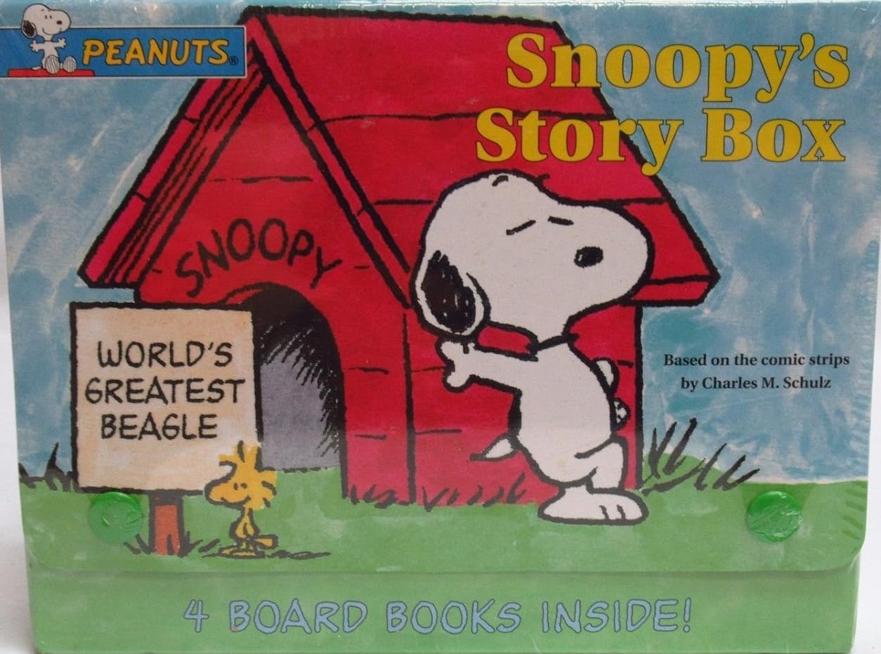 Snoopy's Story Box, 4-Book Box Set