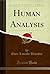 Human Analysis (Classic Reprint)