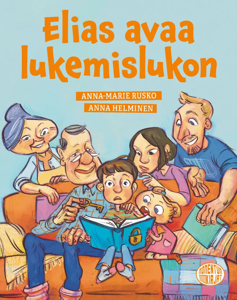 Elias avaa lukemislukon (Hardcover)