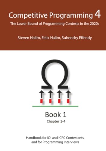 Competitive Programming 4 - Book 1: The Lower Bound of Programming Contests in the 2020s (Paperback)
