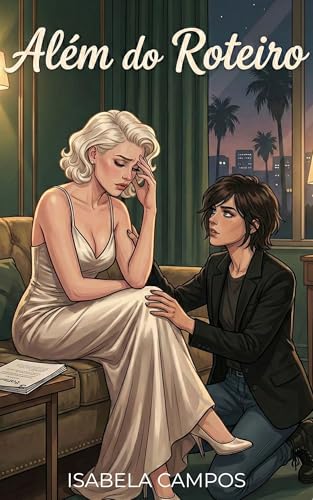 Além do Roteiro: Um Romance Sáfico com Celebridade em Hollywood (Bastidores de Hollywood) (Portuguese Edition)