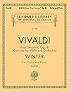 Vivaldi Winter. Schirmer Library of Classics #1930 Violin and Piano