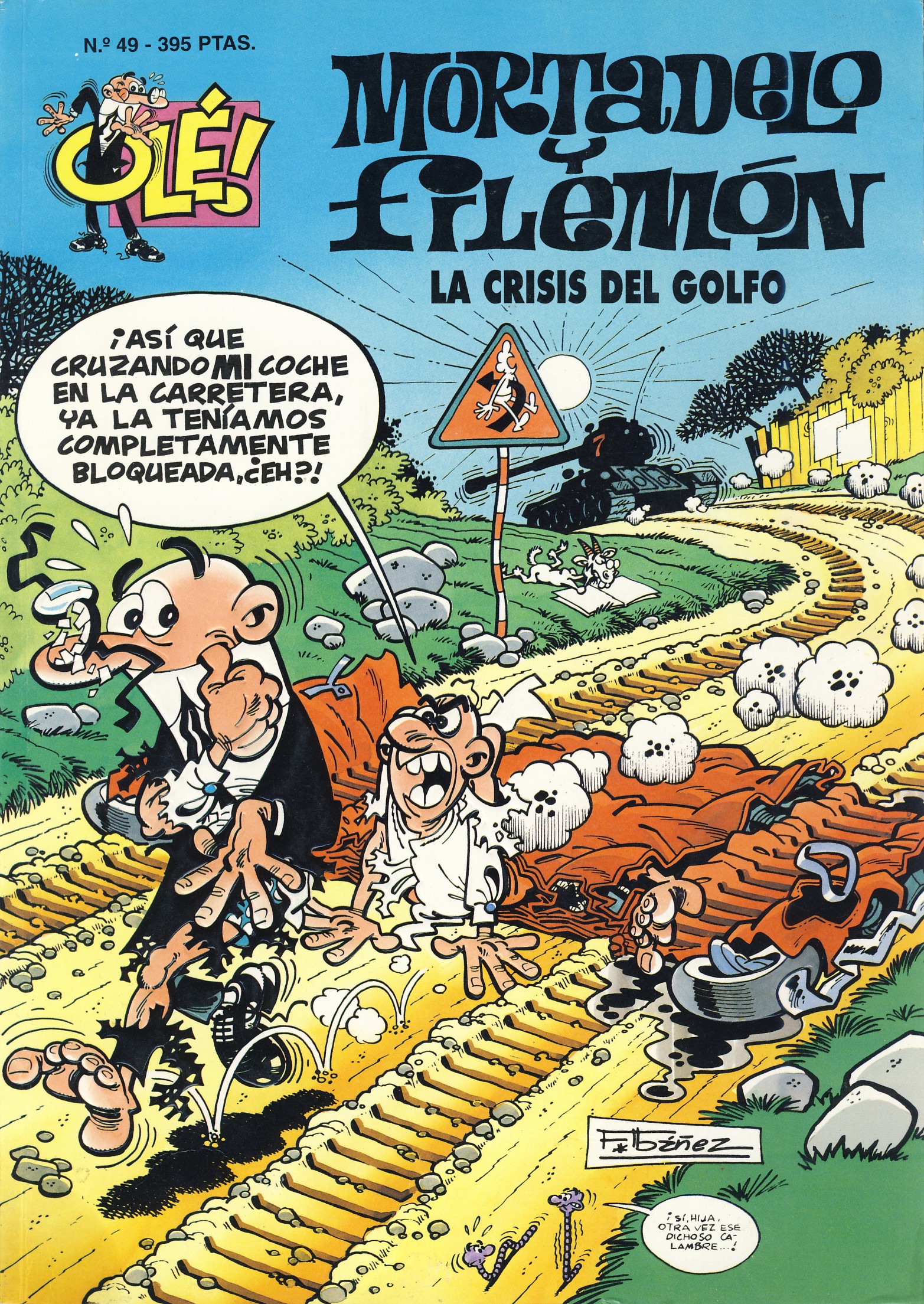 La crisis del Golfo (Mortadelo y Filemón, #102)