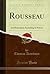 Rousseau by Thomas Davidson