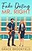 Fake Dating Mr. Right : A Small Town Opposites Attract Romance