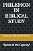 PHILEMON IN BIBLICAL STUDY:...