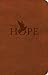 CSB Here's Hope Bible, Burnt Sienna LeatherTouch, Red Letter, Book Introductions, Articles, Reading Plan, Plan of Salvation, Evangelism, Outreach, Easy-to-Read Bible Serif Type