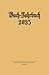 Bach-Jahrbuch 2025 (German Edition)