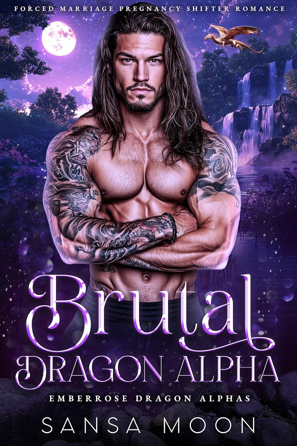 Brutal Dragon Alpha: Forced Marriage Pregnancy Shifter Romance (Emberrose Dragon Alphas, #1)