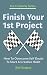 Finish Your 1st Project: Ho...