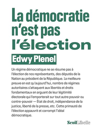 La démocratie n'est pas l'élection (Paperback)