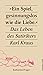 Ein Spiel, gesinnungslos wie die Liebe by Katharina Prager