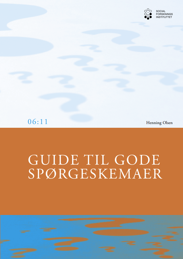 Guide til gode spørgeskemaer