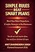 Simple Rules Beat Smart Plans: How Clear Rules Outperform Complex Strategies in Real Businesses