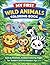 My First Wild Animals Coloring Book by Bright Path Studio