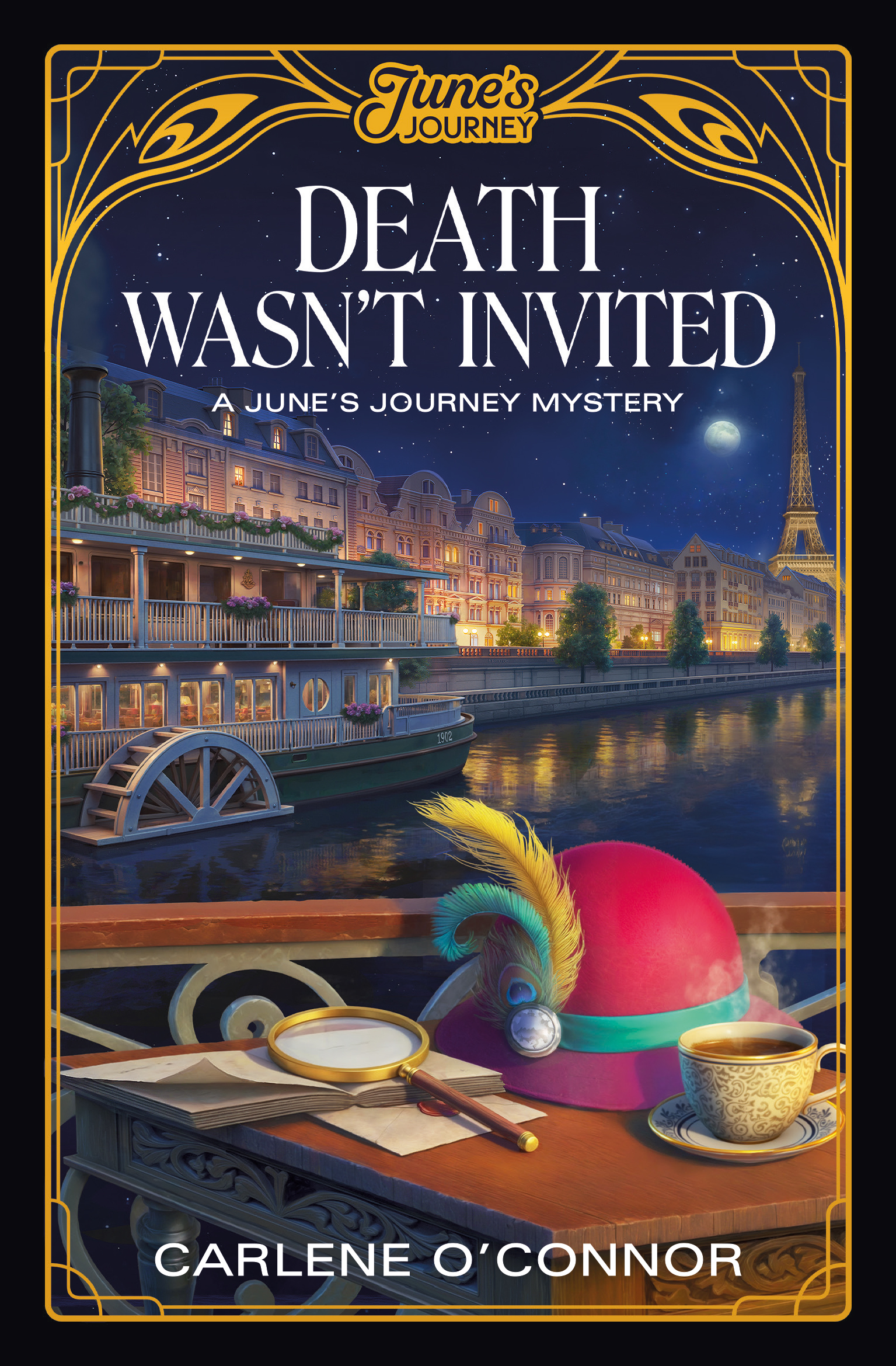 Death Wasn't Invited: A June's Journey Mystery (Paperback)