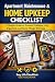 Apartment Maintenance & Home Upkeep Checklist by Easy Life Checklists