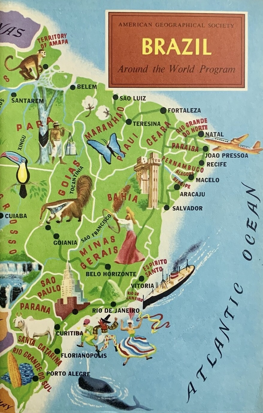 Brazil (AMERICAN GEOGRAPHICAL SOCIETY AROUND THE WORLD PROGRAM SERIES)