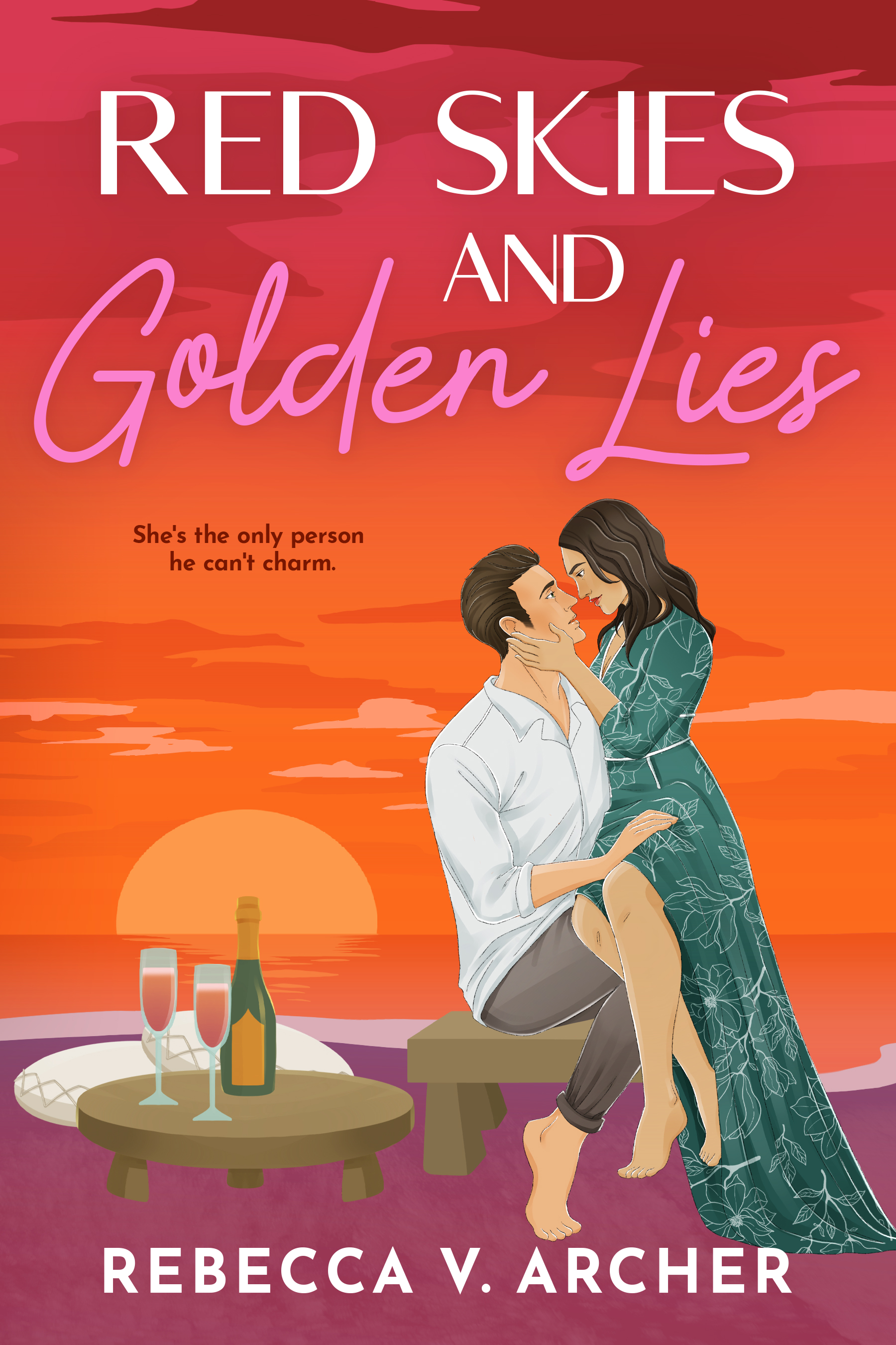 Red Skies and Golden Lies (Wendell Beach, #2)