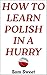 How to Learn Polish in a Hurry