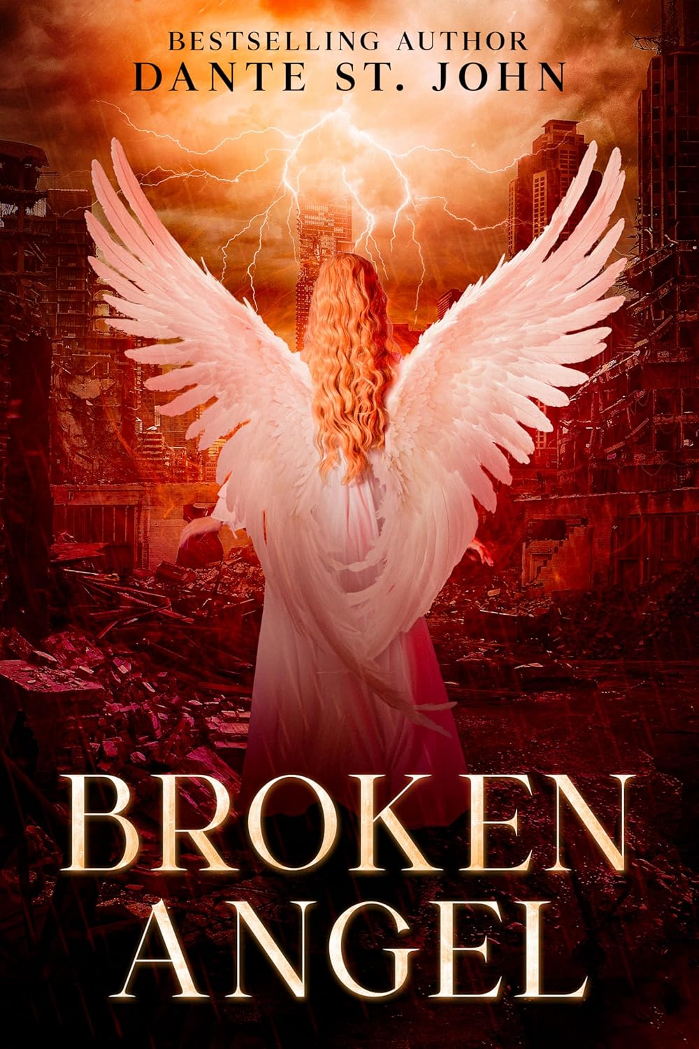 Broken Angel: A Spicy FFM Post-Apocalyptic Romance (After the Breaking Book 2)