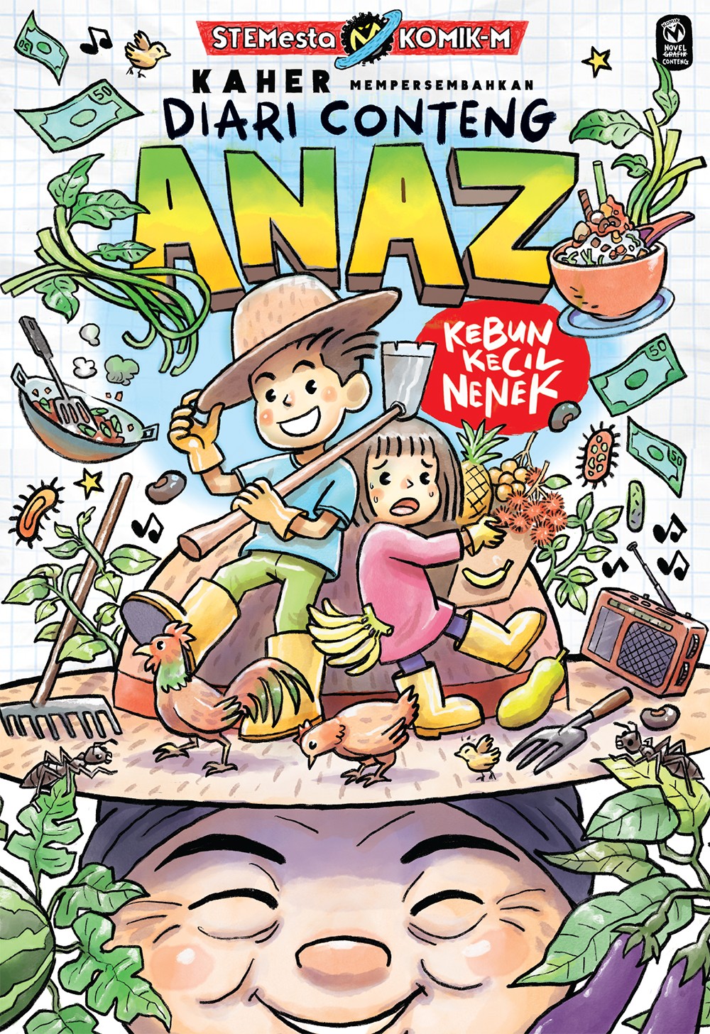 Diari Conteng Anaz: Kebun Kecil Nenek