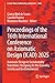 Proceedings of the 16th International Conference on Axiomatic Design (ICAD) 2025: Axiomatic Design in Sustainability Transitions: Designing for the ... (Lecture Notes in Networks and Systems, 1886)