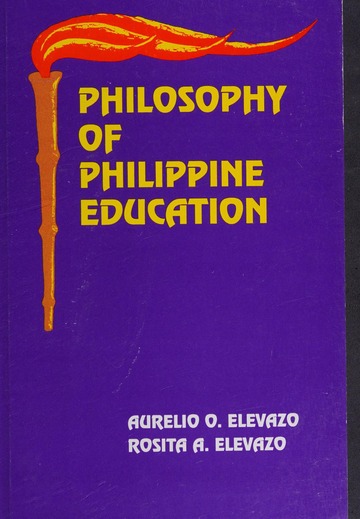 Philosophy of Philippine Education
