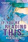 Book cover for If You're Reading This