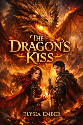 The Dragon’s Kiss: The Burning Crown Saga: Book 1 – A Fantasy Romance of Dragons and Magic (Kindle Edition)