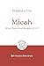 Micah by Stephen Um