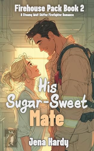 His Sugar-Sweet Mate: A Steamy Wolf Shifter Firefighter Romance (Firehouse Pack Book 2)