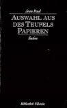 Auswahl Aus Des Teufels Papieren Auswahl Aus Des Teufels Papieren