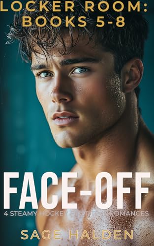 FACEOFF: A Locker Room Hockey Collection (Books 5-8): A Steamy Hockey Gay Romance Box Set: Straight to Gay Jock Locker Room Awakening