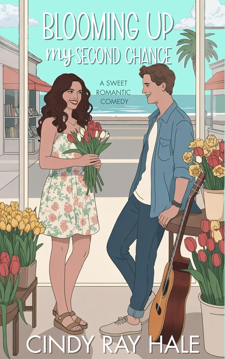 Blooming Up My Second Chance: A Rock Star Beach Romantic Comedy (Twin Waves Sweet Romcom Series Book 4)