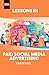Lessons in Paid Social Medi...