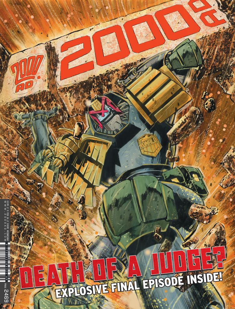2000 AD Prog 2469 - Death of a Judge? (2000 AD)