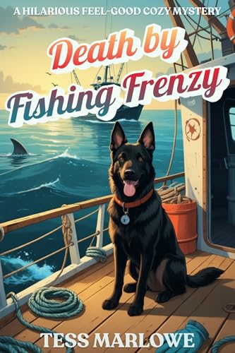 Death by Fishing Frenzy: A Hilarious Feel-Good Cozy Mystery (Island Whodunnit Book 25)
