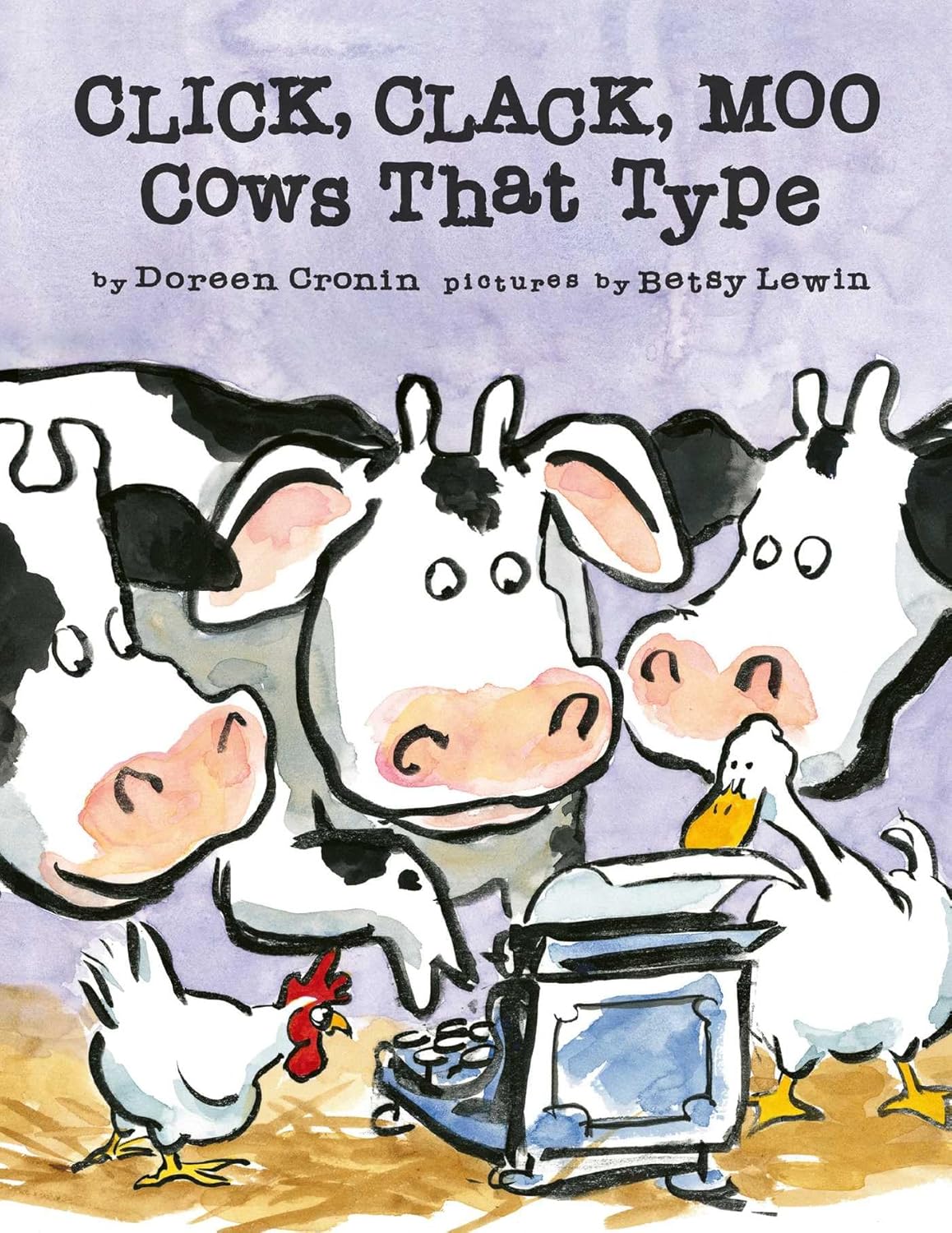 Click, Clack, Moo: Cows That Type (Hardcover)