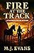 Fire at the Track - A Harness Racing Mystery by M.J.    Evans