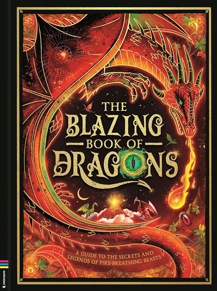 The Blazing Book of Dragons (Hardcover)